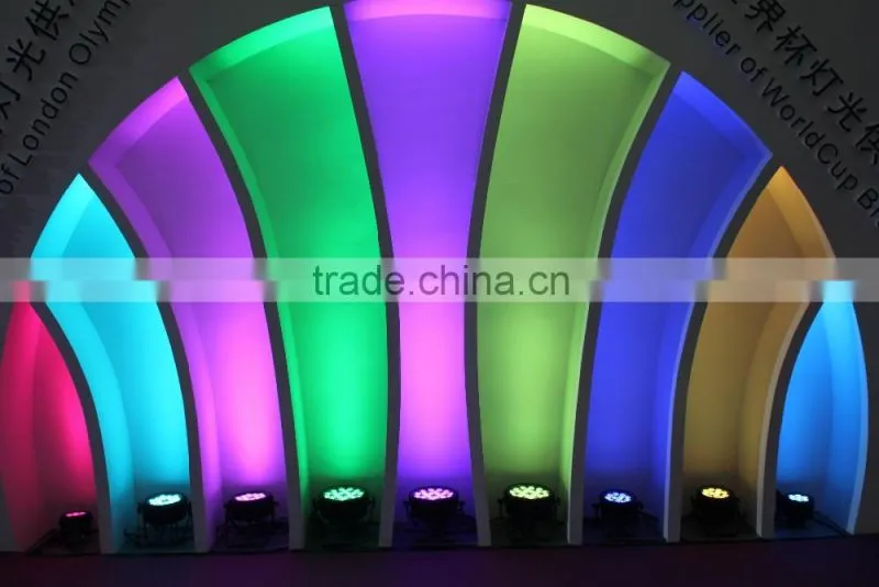 Hot Sale Outdoor DMX 512 Auto Running 14* Tri-3W RGB 44W DMX LED Floodlight