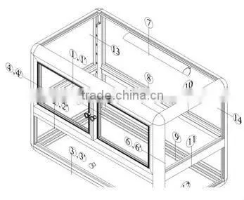 ALUMINUM CUPBOARD