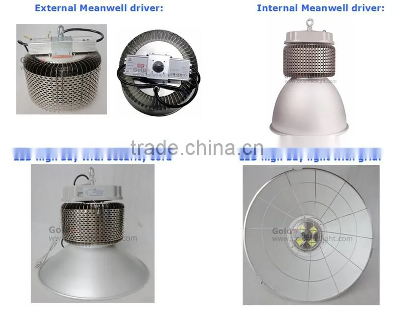 high quality stadium high bay with Meanwell driver PhilipsSMD 100w 80w 60w highbay lighting