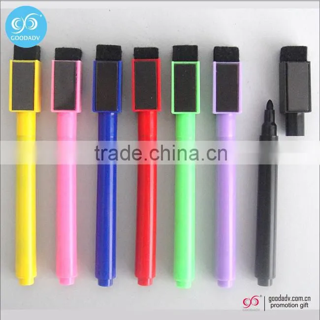 Factory giveaways stationery gel highlighter dry wipe marker pens