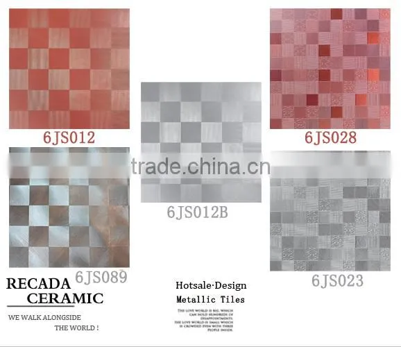 China foshan 3d good sale Glazed metal metallic ceramic floor tile 60x60