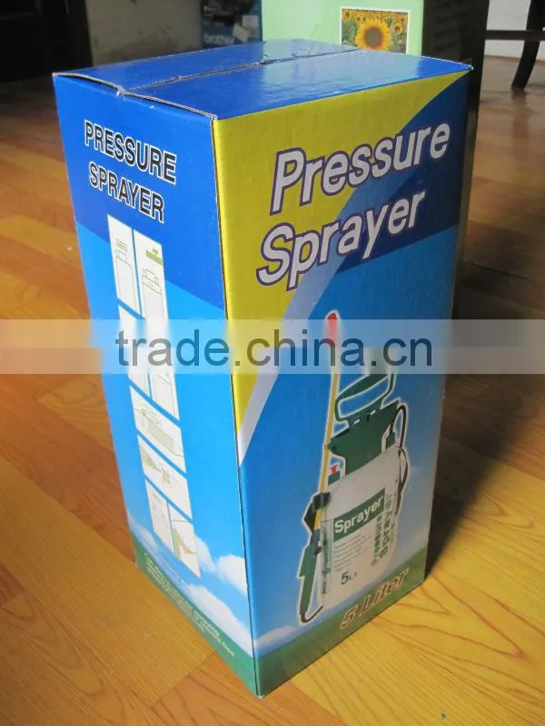 5Litters plastic bottle hose trigger sprayer