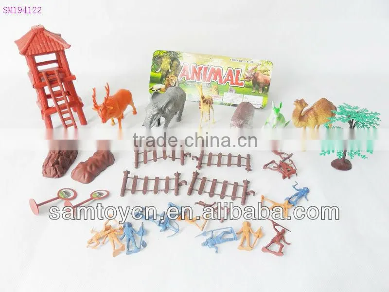 Bulk plastic animal toys for sale
