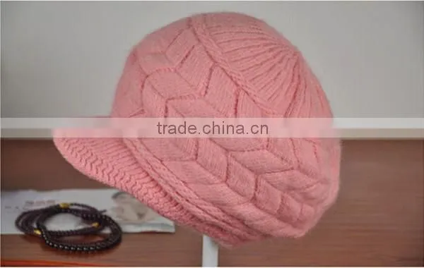 Colorful Beanie Cute Striped Hand Knitted Hat