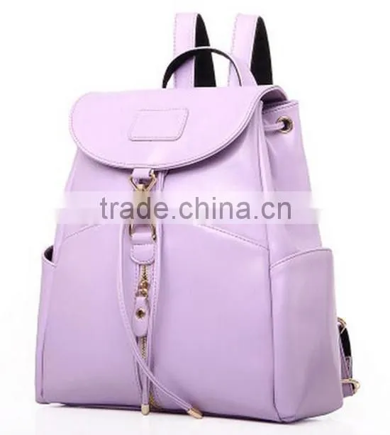 2015 Stylish oxhead travel backpacks women