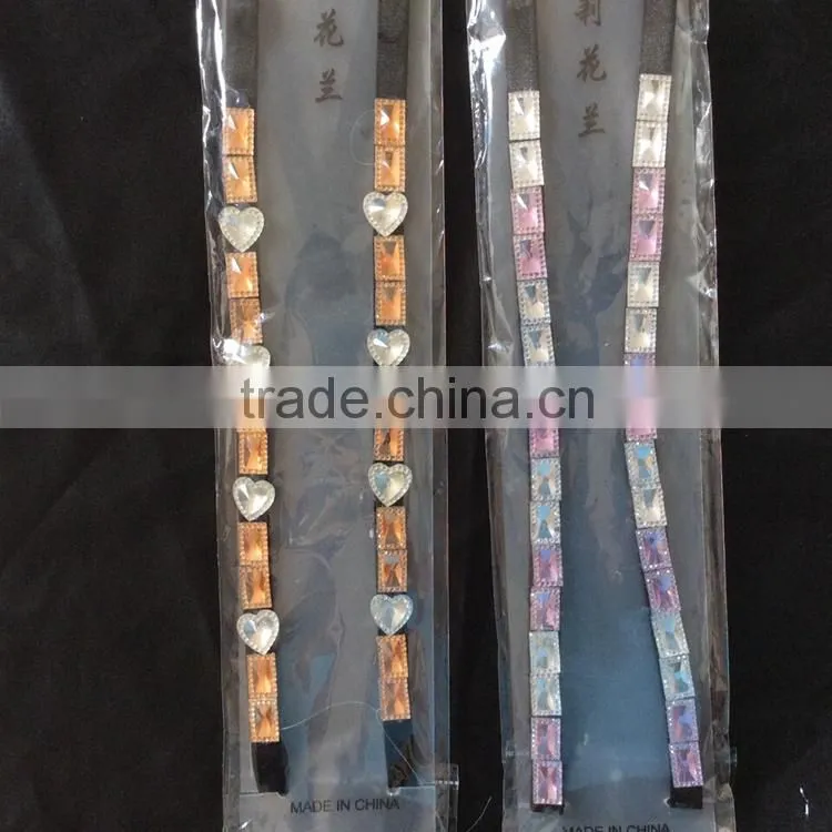 Rhinestone bra straps