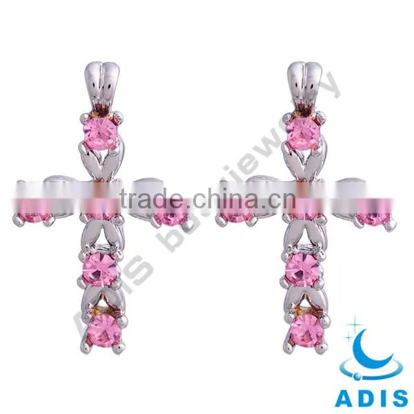 Zircon fashion doll pendant necklace parts manufacturer