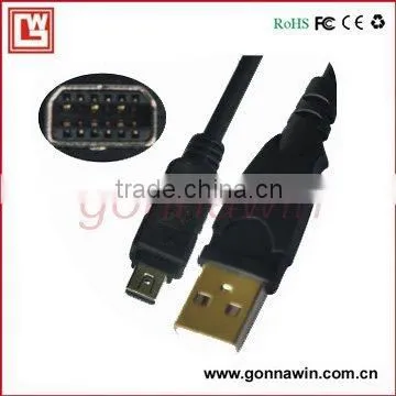 camera cable for digital u740, u750, uU760, u770,u780,u1000 u1010/u1020 u840 u850 u1030 u790 u820 u830,u810,u800