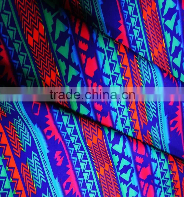 Custom Design Breathable Degital Printed Nylon Fabric
