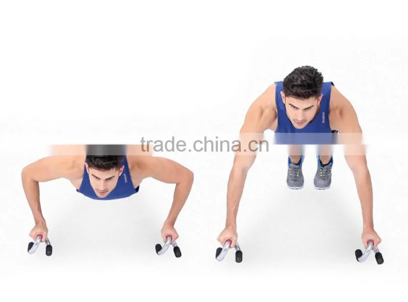 Home Exercise Equipment S-style Push-up Stand Push Up Bar