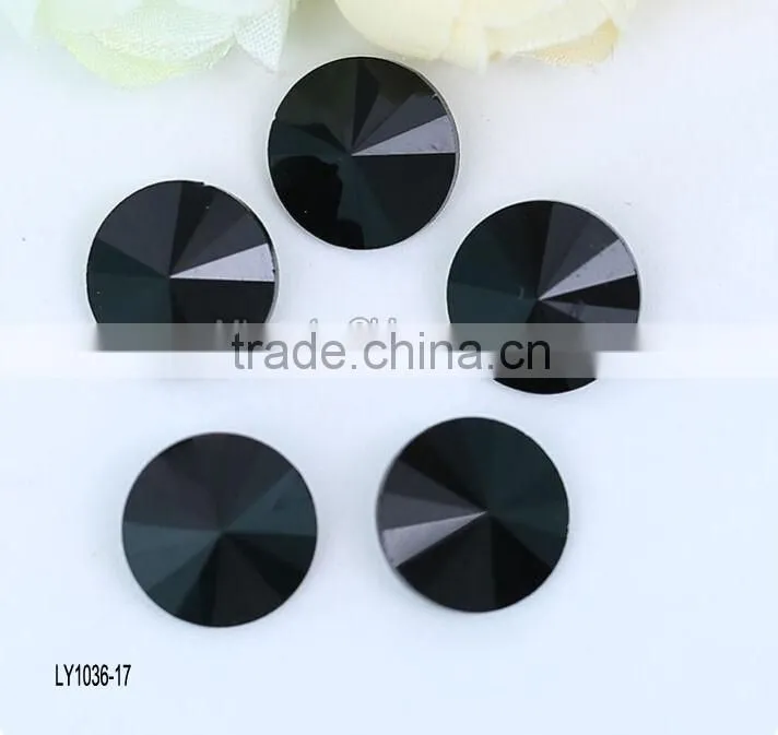 wholesale DIY pointed 6-30mm colorful crystal beads
