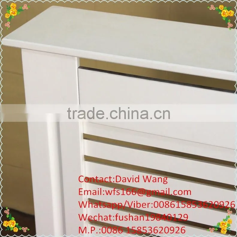 UK marketing KD design E1 radiator cover mdf