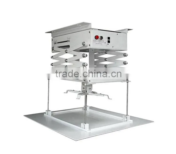 CE Steel Motorized Projector ceiling lift with remote control