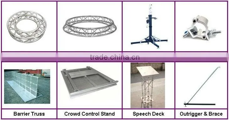 Trussing system stage truss kits