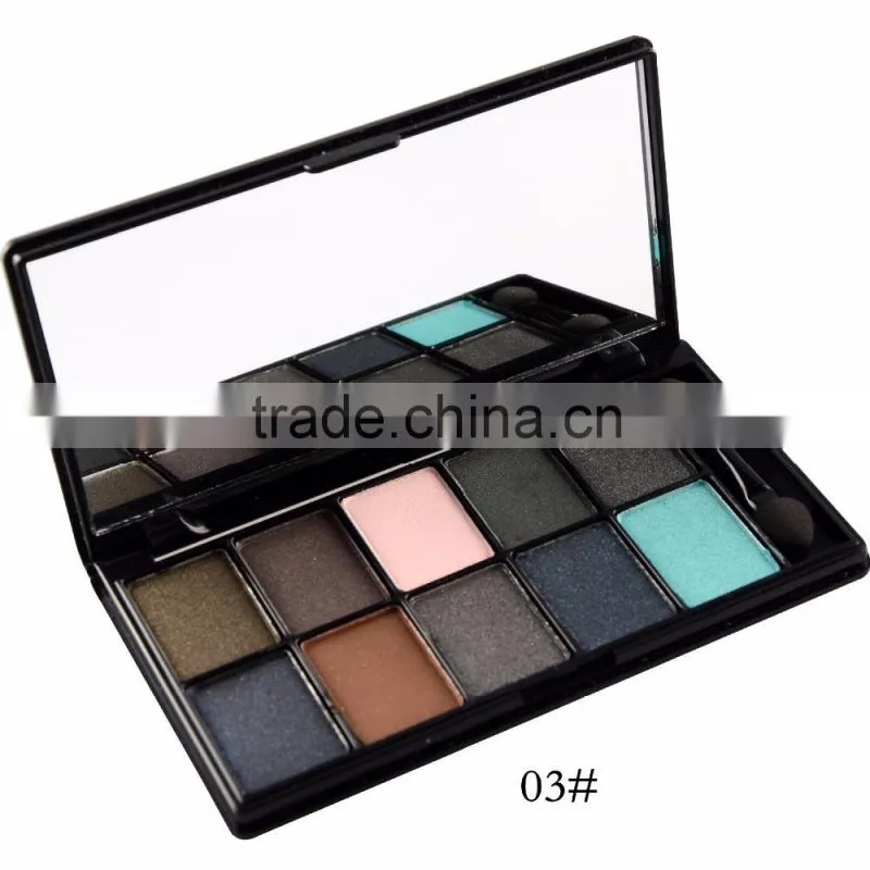 MYG 10 colors eyeshadow palette smoky eyes makeup matte eyeshadow palette