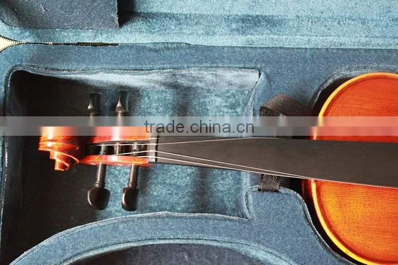 (FV-10E) natural flame violin handmade violin