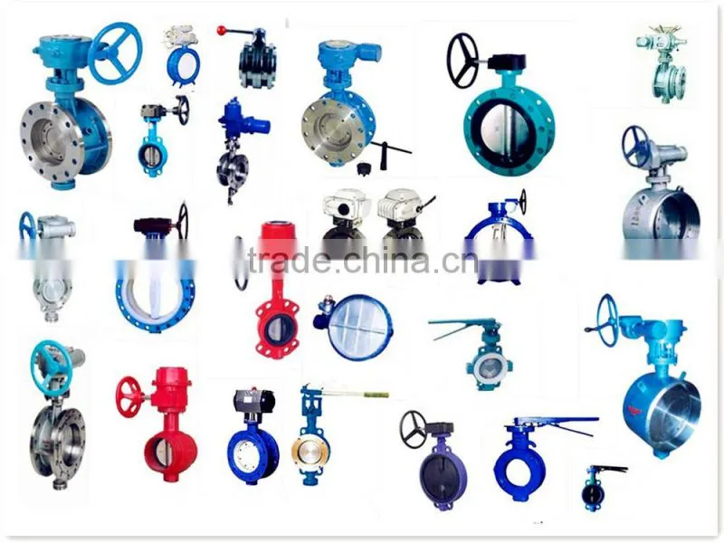 Price Of DN500 Cast Iron Motorized Butterfly Valve