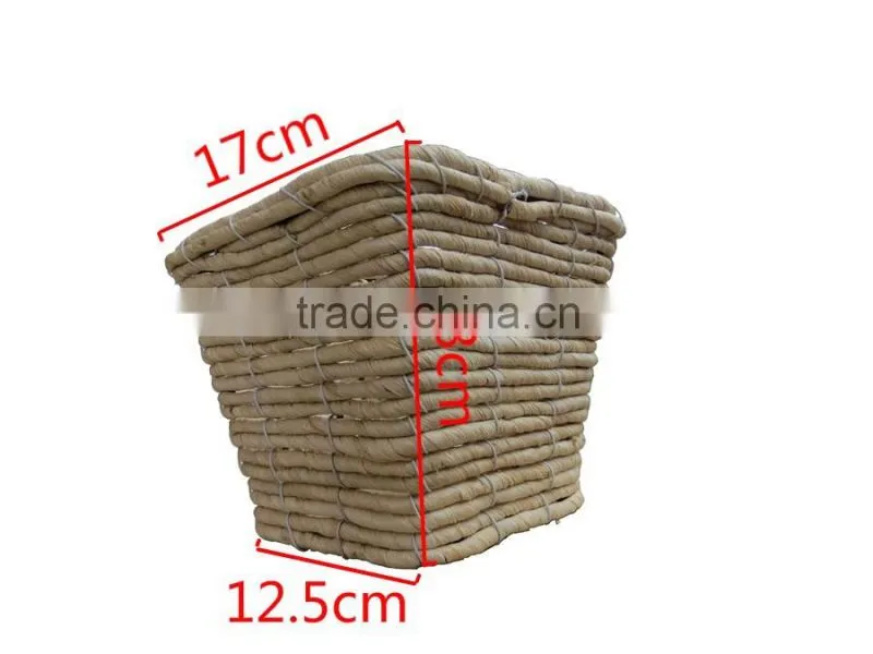 Handmade storage cornhusk box