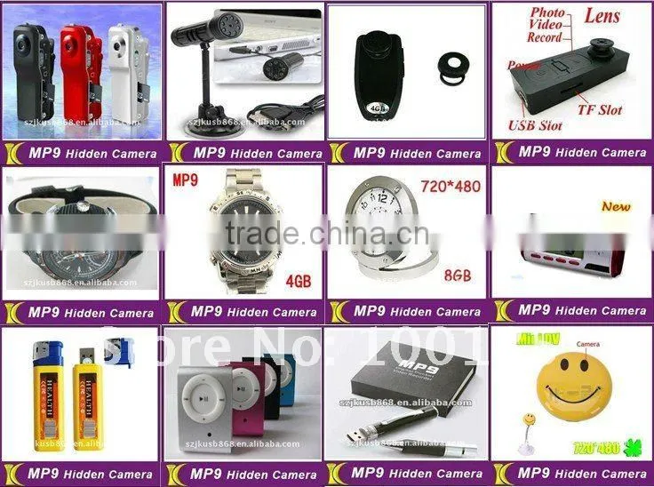 Popular Lighter Hidden Camera with Video+Photo+Audio Functions HD Mini Camera