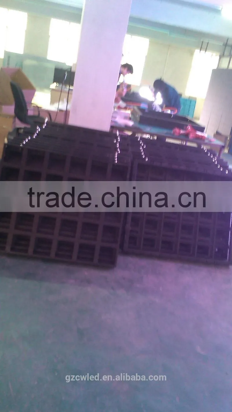 Guangzhou supplier easy movable best performance p6 outdoor full color led video stage rental display screen