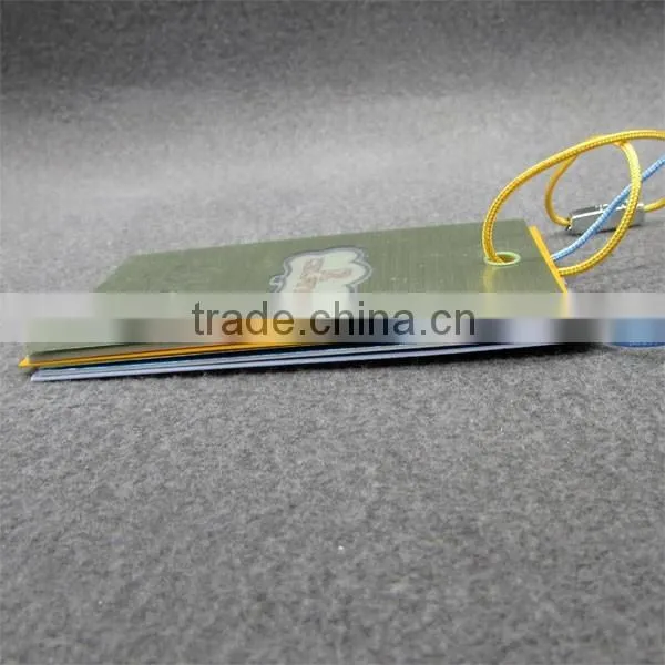 Metallic Plastic Paper Hang Tags