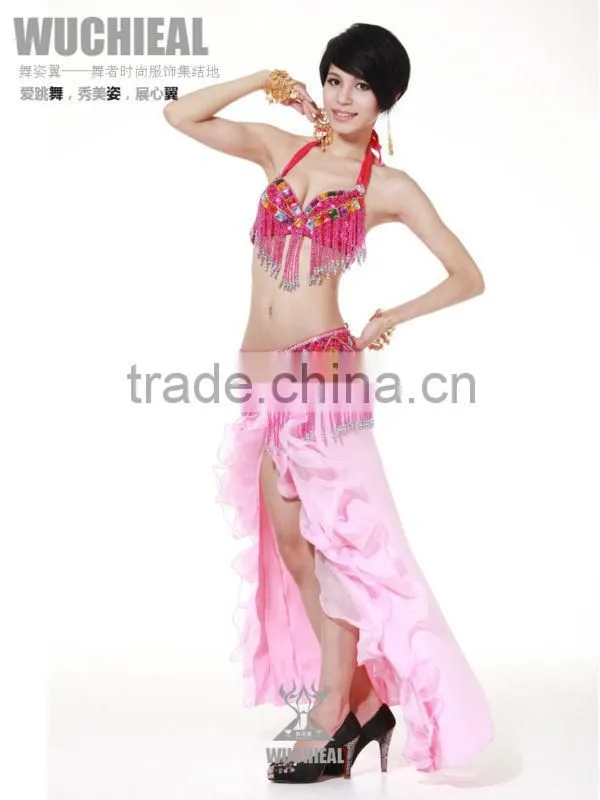 Wholesale Belly Dance Costumes, Hot Sexy High Quality Skirt,Belly Dancing Performance Skirt QC2005
