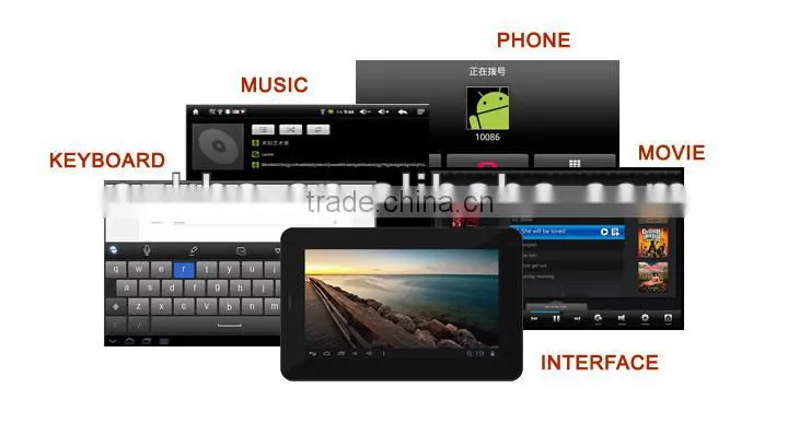 High Quality Hot Sell Tablet Pc Sim Card Reader With 2G Phone Call,Two Cameras