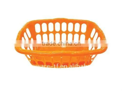 big size plastic laundry basket with holder