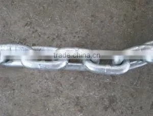 English standard ordinary short link chain Qingdao factory