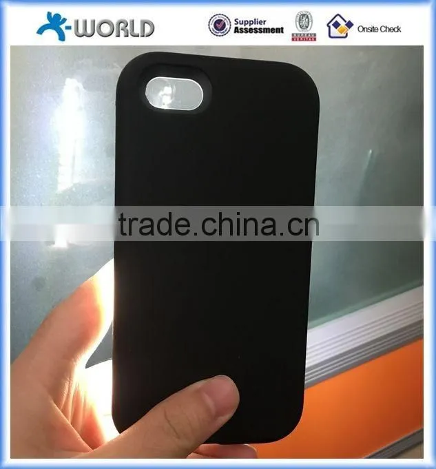 hot selling led bulb flash light case for iphone 6s/6s plus, selfie led case for iphone 5