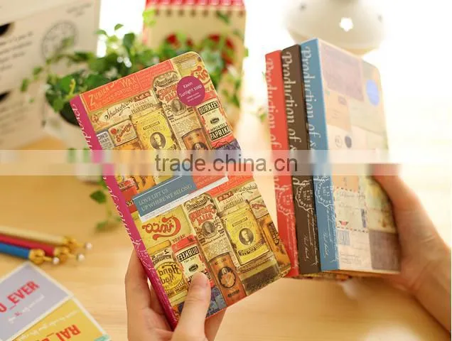 High Quality Notebook Paper Kraft Paper Notebook Hard Cover Notebook