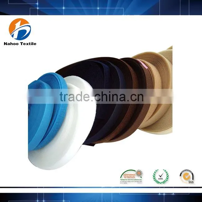 Iron-On, Heat Activated, High-frequency Hook and Loop , hook loop fastener tape