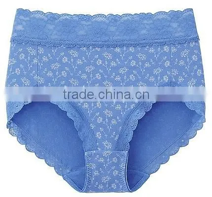 stylish printed women cotton underwear high cut hipster panties