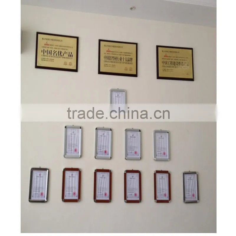 WOW!!!aluminium profiles with powder coating for construction material like tube and pipe/partition and curtain wall/window door