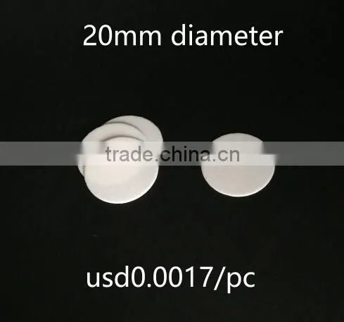 20mm 22mm 24mm 26mm 28mm white color pe foaming liner for pp cap or other caps