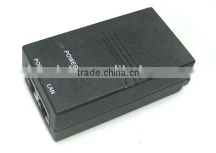 24V 1A POE Adapter for router,cpe,power over ethernet cable