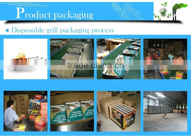 Easy to Use 25*31*5 cm Instant BBQ Grills Smokers