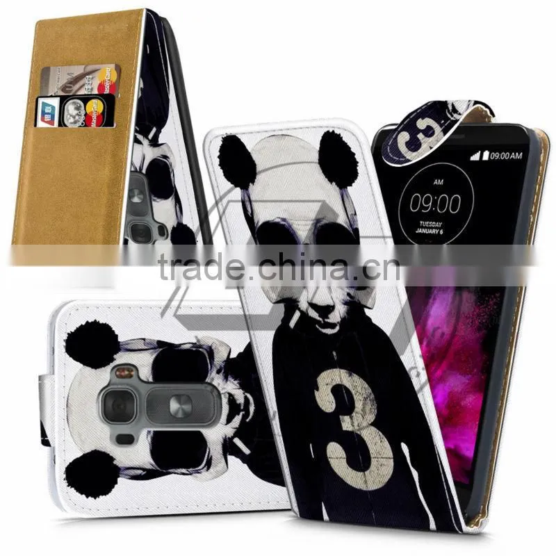 For LG G Flex 2 High Quality Print Flip PU Leather Case Cover Moible Phone Case