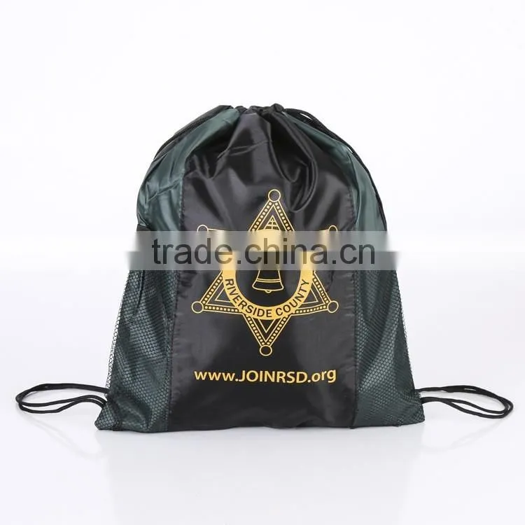 Handy Promotional Sports Backpack Bag Drawstring Reflective Bag