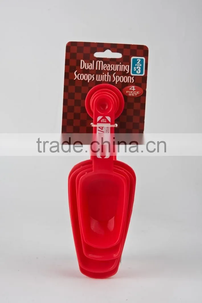 4pc Plastic Measuring spoon