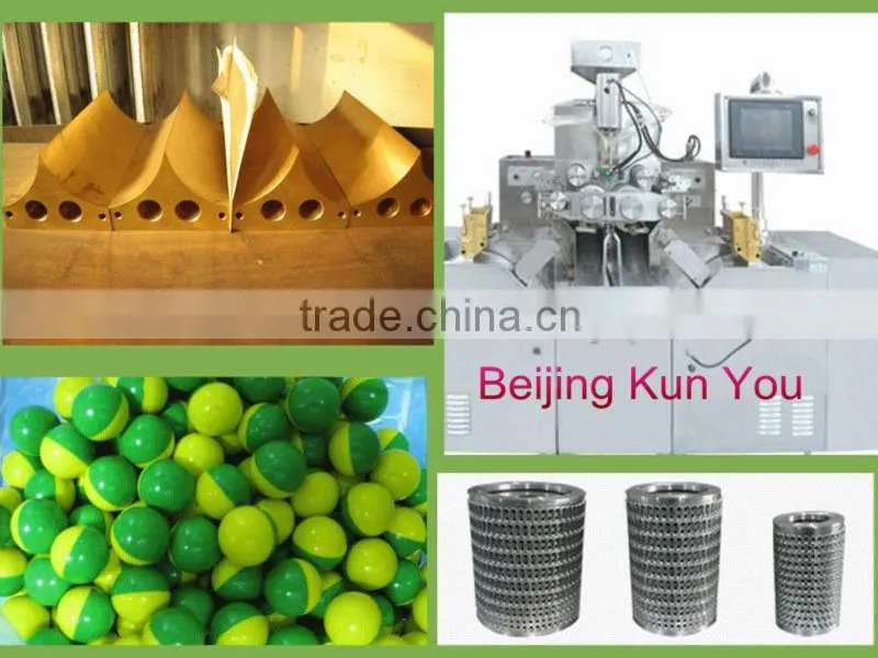 Medium Scale Full Automatic Paintball Making Machine Line Paintball Machine