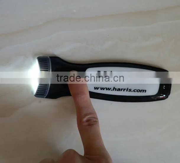 cheapest PVC flashlight torch with clients' logo