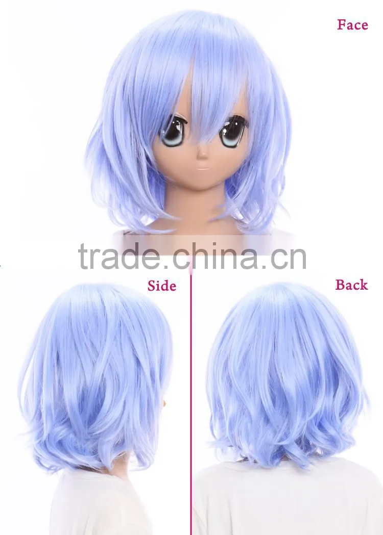 New product excellent wig for touhouproject Remilia Scarlet in stock cosplay blue wig