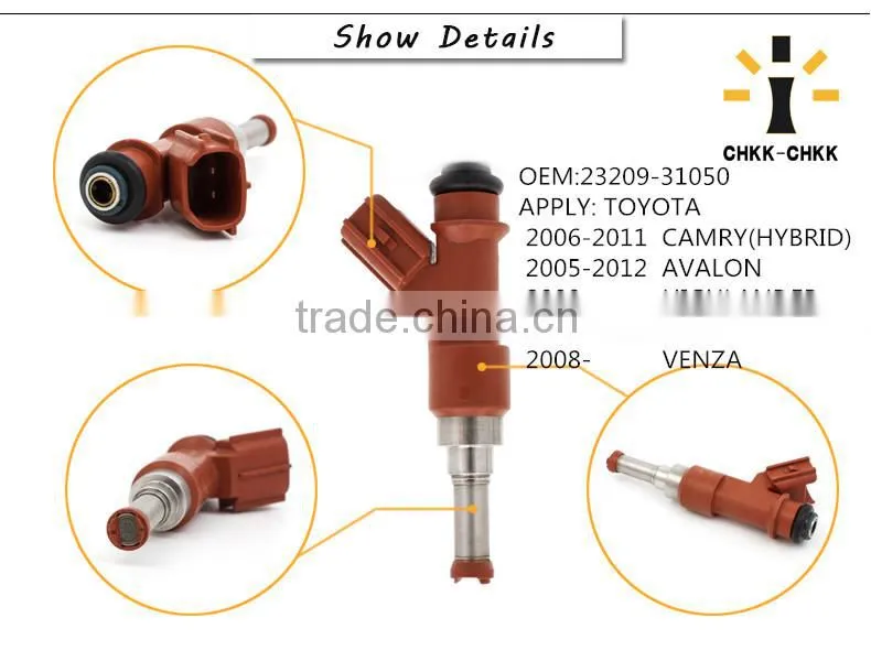 Competitive Price Auto Injector Nozzle For TOYOTA Lexus Camry Hybrid Avalon Previa Rav4 Alphard OEM 23209-31050