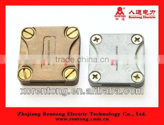 Copper earth clamp