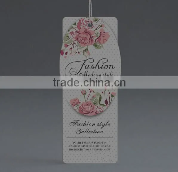 custom design welcomed fashion cloth tag wholesale