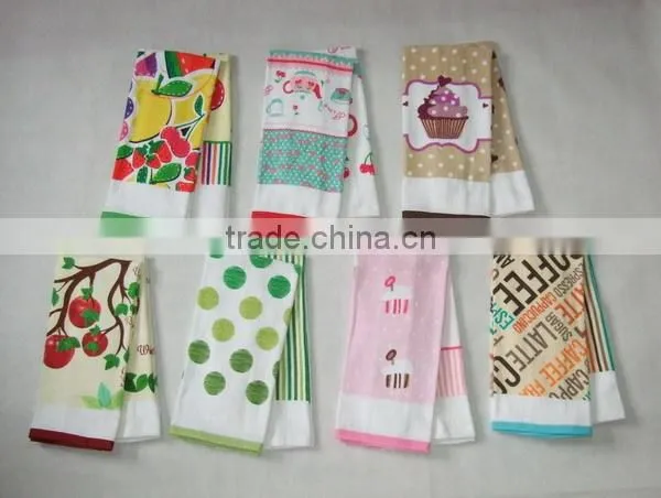 cotton printed kitchen towel set home textile china supplier wholesale ailbaba