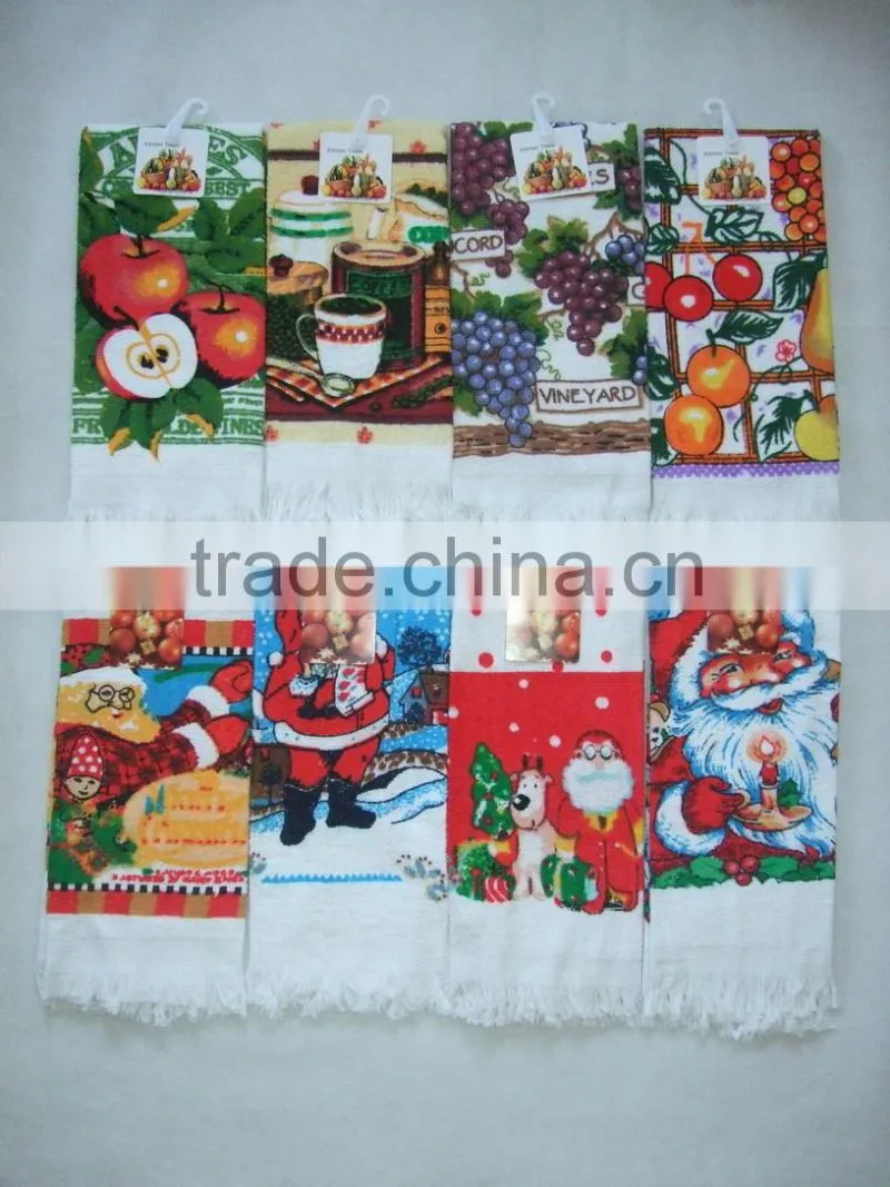 2015 latest home design cotton printed kitchen towel tea towel cheap items to sell wholesale china goods