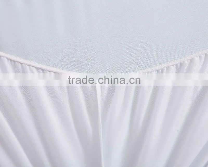 TPU Laminated Bird Eye Mesh Hotel Bedding Fitted Sheet