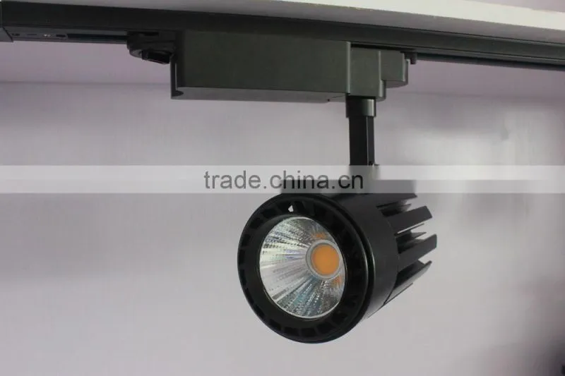 High quality 40W rail cob commercial led track downlight, LED commercial lighting